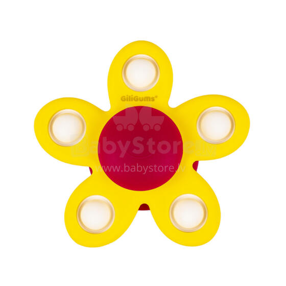 GILIGUMS GG 30044 Curly flower POP IT yellow