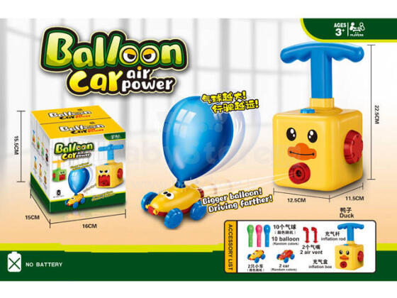 ICOM 7163053 Balloon-powered vehicles