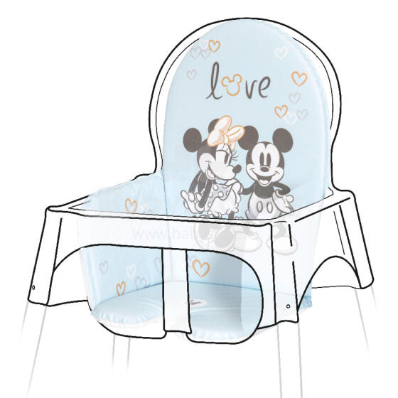 KEEEPER 185016 Lena Mickey Mouse детский стульчик коврик облачно-голубой