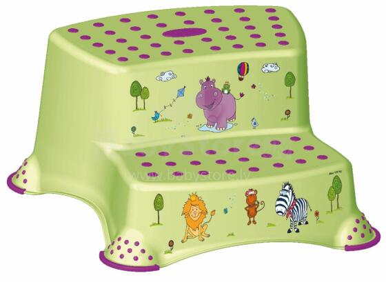 KEEEPER IGOR HIPPO Two-step anti-slip platform lime