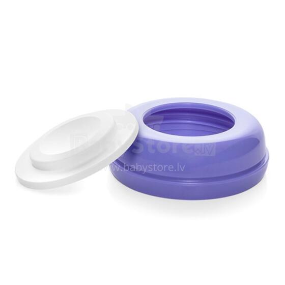 Lansinoh Container ring & disc Art.53450 breast pump and breast milk storage compression ring for 160 ml baby bottles and milk storage containers