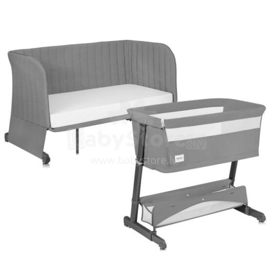 LIONELO Thomi Plus Multifunctional Bed Grey Concrete
