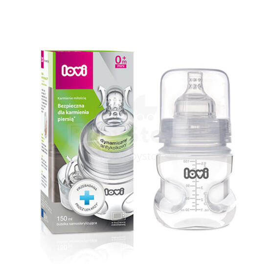 LOVI 21/573 Self-sterilizing bottle 150ml