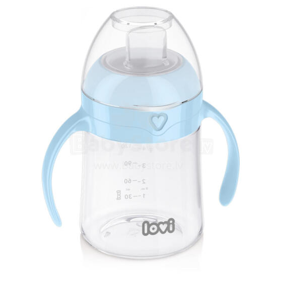 LOVI 35/358 First cup with spout 150ml. blue