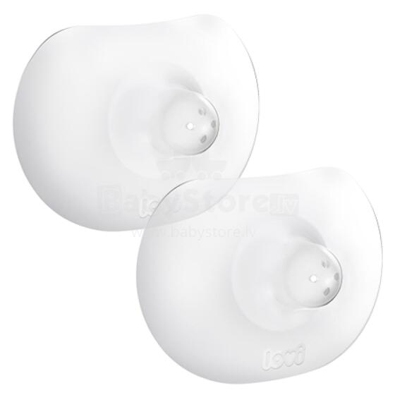 LOVI 5/605 Silicone breast shields Skin Touch 2 pcs. S