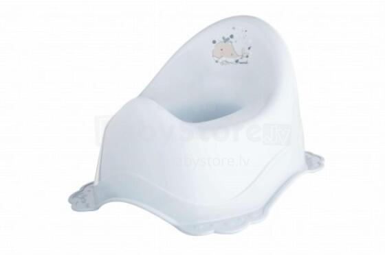 MALTEX 2K Potty with Music Box Whale Satin Blue