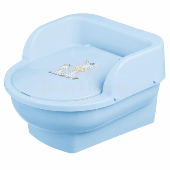 MALTEX Potty throne Zebra light blue