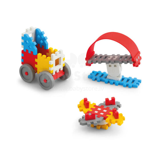 MARIOINEX 902783 Mini waffle blocks 35 pcs. Constructor (boy)