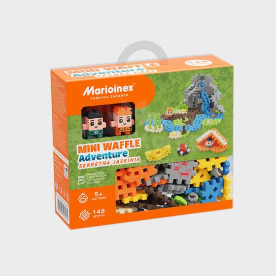 MARIOINEX 903162 Vafeļu mini bloki - slepenā ala 148 gab.