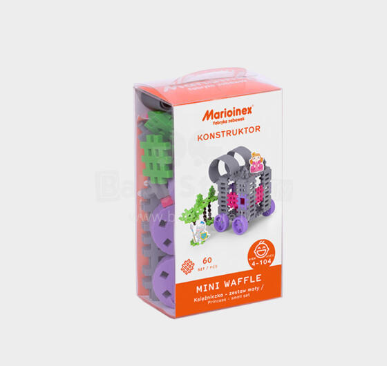 MARIOINEX 903759 Mini Waffle Blocks Little Princess (blister)