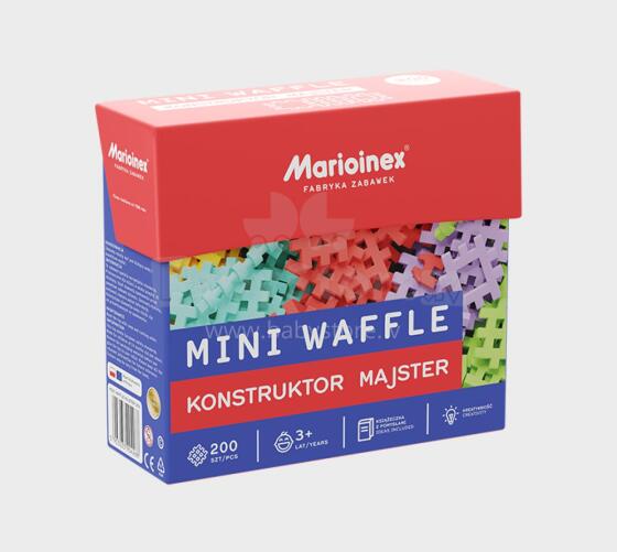 MARIOINEX 904268 Mini waffle - Constructor 200 pcs. Master