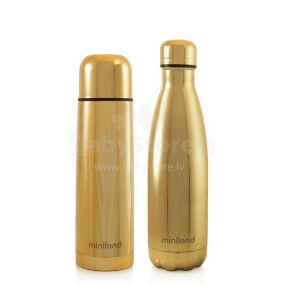 MARKO ML89259 Thermos + bottle Delux 500ml. gold