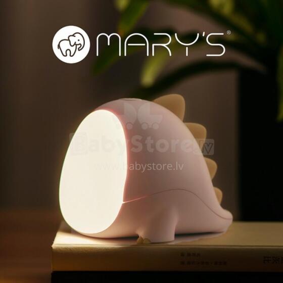 MARY'S MW20533 LED Night Light Dino Pink