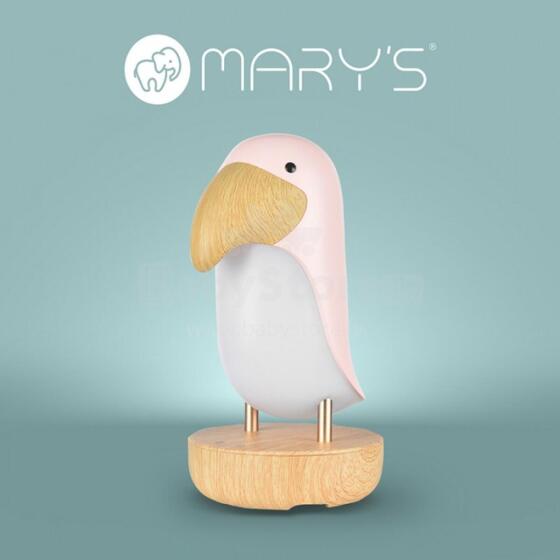 MARY'S MW20790 Toucan pink night light + BLUETOOTH SPEAKER