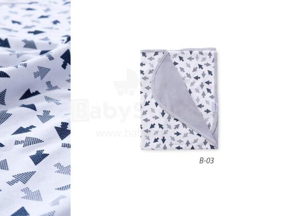 MATEX Blanket BAMBOO bamboo-two-sided 75x100 [TB0347_B3] arrows