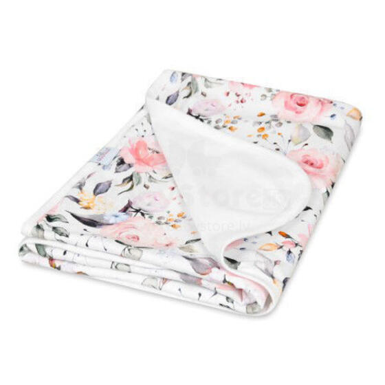 MATEX INES Blanket cotton double-sided 75x100 [TB0236_37] roses