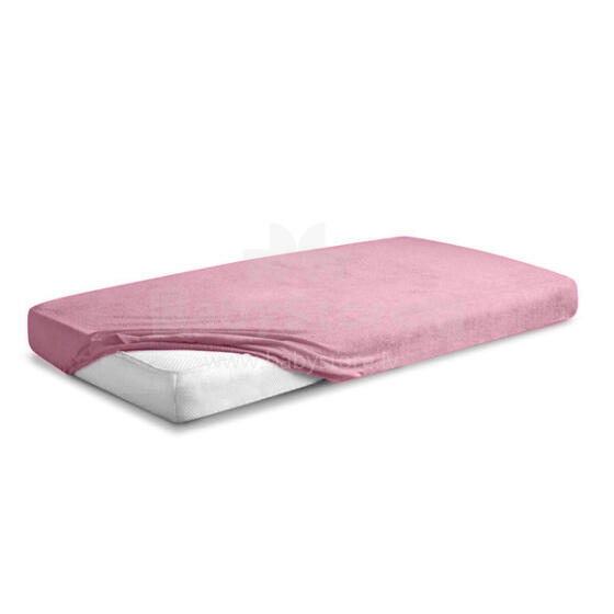 MATEX FROTTE PREMIUM fitted sheet 60x120 [TB0025 -10] pink