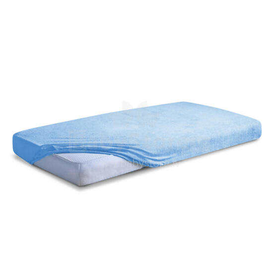MATEX FROTTE PREMIUM fitted sheet 70x140 [TB0026_24] blue