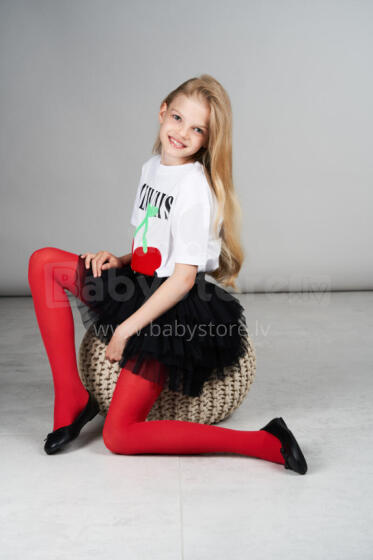 NOVITI RM001-G-07 Micro tights 40 den red 104/110