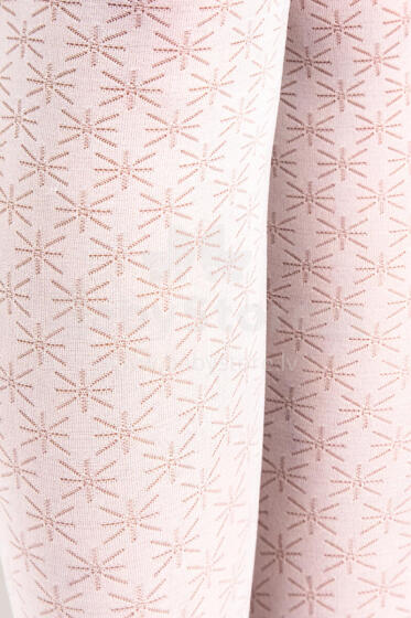 NOVITI RM012-G-01 Micro tights 30den white with flowers 128/134