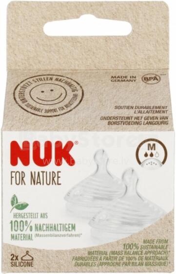 NUK 124026 Bottle teat M 2 pcs