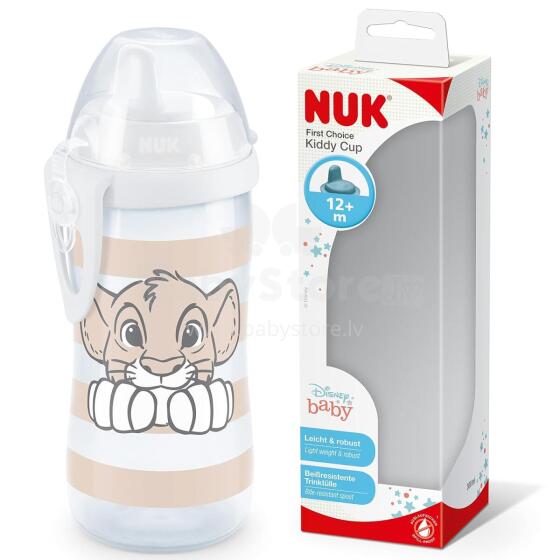NUK 255643 KIDDY CUP 300 ml 12+ DISNEY THE LION KING