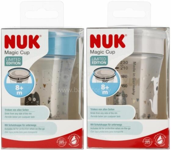 NUK 255684 Mug 230 ml MAGIC 8m+
