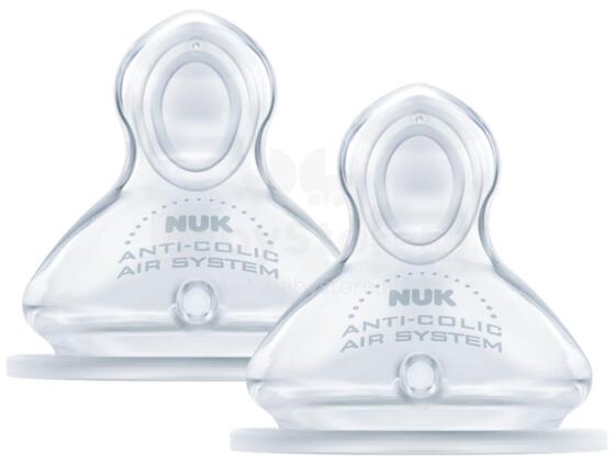 NUK 709245 FC+ Teat 1 M for bottle silicone 2 pcs