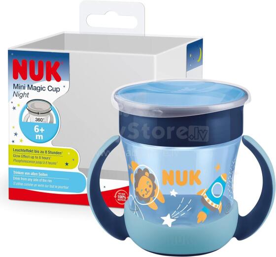 Mini Magic Cup Learning Cup Leak-proof 360° Art.233877 Mini Magic Cup 360 with non-spill handle 6+
