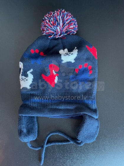 SCORPIO CZZ-0426C Boy's double winter hat 38-40