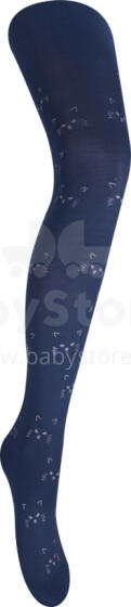 SCORPIO RA-68 Microfiber tights 40DEN cat-face navy blue 128-134