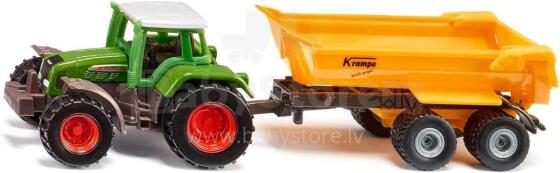 Трактор SIKU S1605 Fendt с самосвалом Krampe