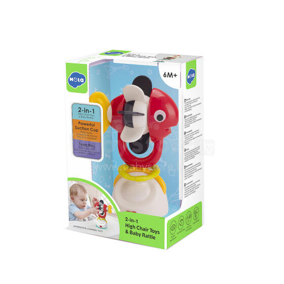 SMILY PLAY E7975C Rattle 2in1 Fish