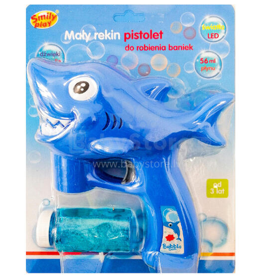 SMILY PLAY SP83779 Little Shark Bubble Gun