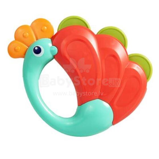 SMILY PLAY SP83829 Peacock Rattle
