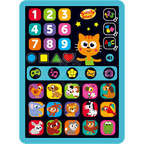 SMILY PLAY SP98276 Smart Tablet I gain knowledge with Ignacy the Cat