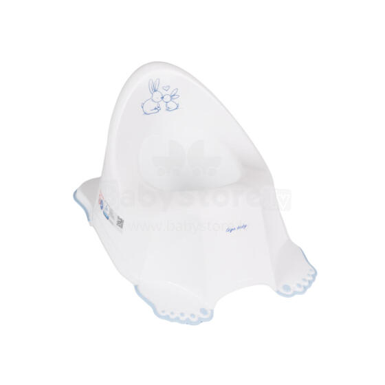 TEGA KR-001-103 Pretslīdes podiņš BUNNIES balts