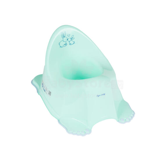TEGA KR-001-105 Anti-slip potty BUNNIES light green