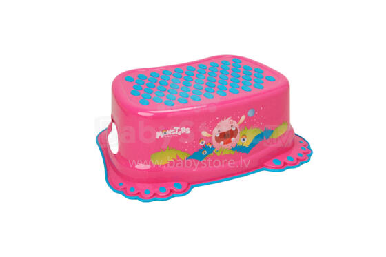 TEGA MN-006-127 Anti-slip footrest Monsters dark pink
