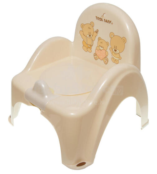 TEGA MS-012-119 BEAR podkrēsliņš bēšs