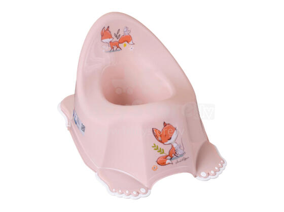 TEGA PO-069-107 Potty with music box anti-slip FOREST STORY light pink