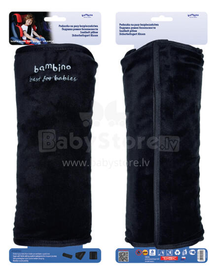 TopGal 343106 Drošības jostas spilvens
