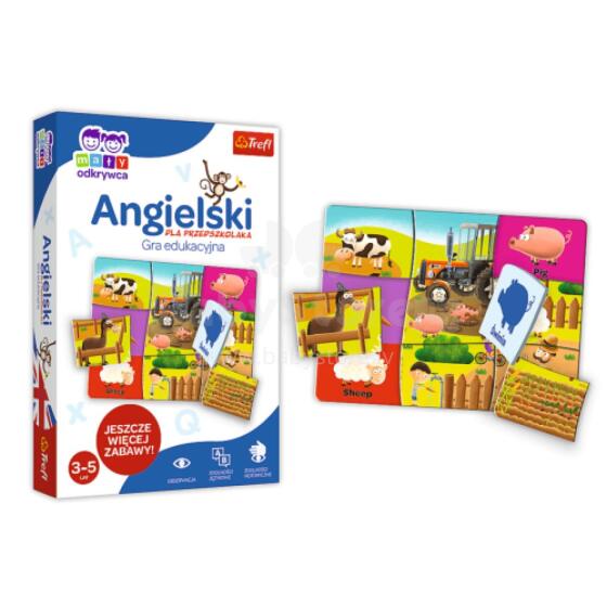 TREFL 01949 Angļu spēle pirmsskolas vecuma bērniem/Little Explorer