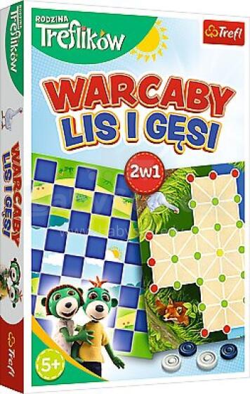 TREFL 02301 Dambrete / Lapsa un zosis - Trefliku ģimene