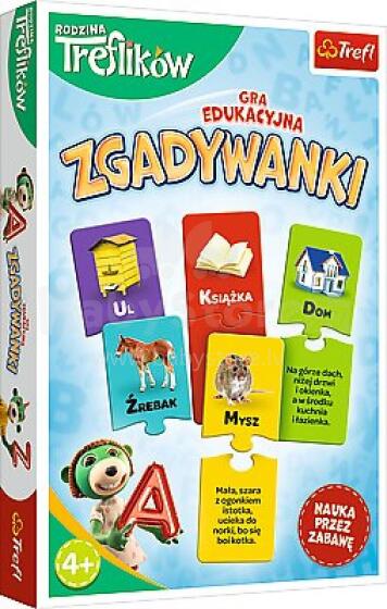 TREFL 02338 Mysterious Alphabet Game Treflik Family