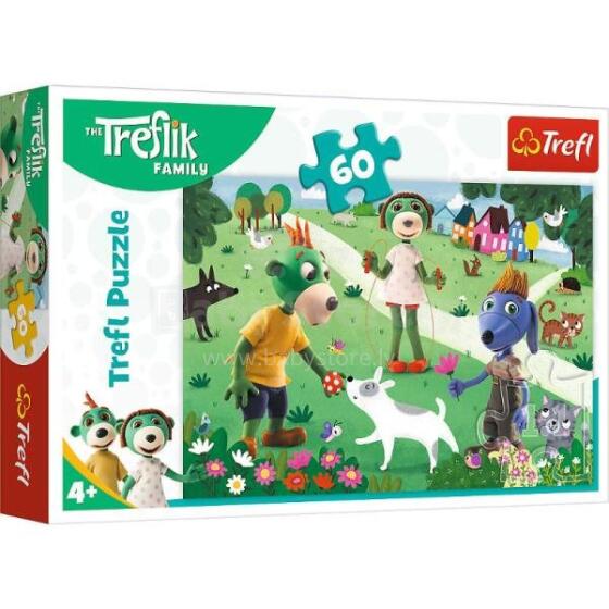 TREFL 17377 Puzzle 60 Trefliks' joyful day