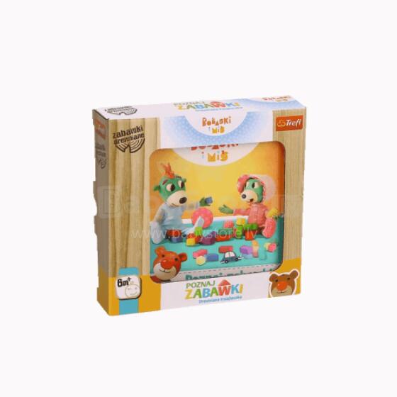 TREFL 61499 Atklājiet rotaļlietas Babaski un Teddy Bear