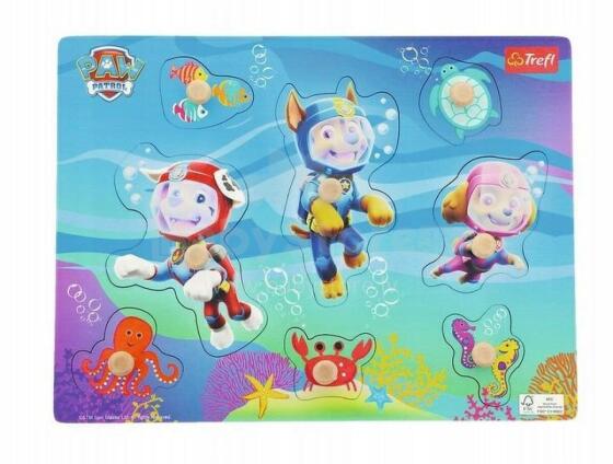 TREFL 61631 Koka rotaļlieta - Puzle Medium Paw Patrol