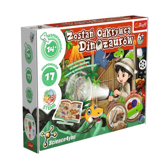 TREFL 61964 Science Kit Become a Dinosaur Explorer XL