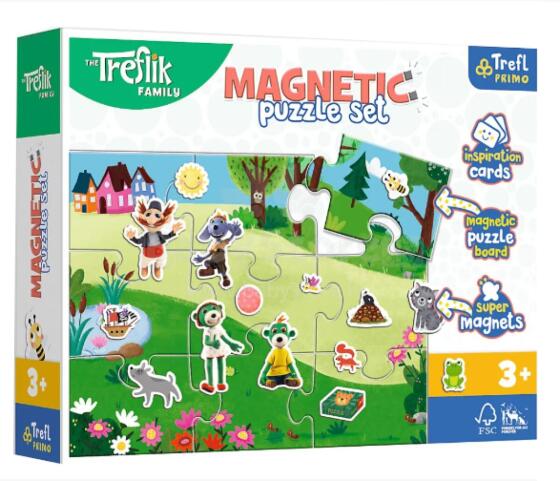 TREFL 93166 magnētiskā puzle — Treflika diena